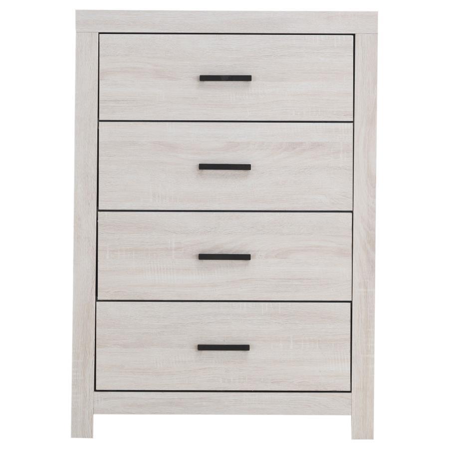 Brantford - 4-Drawer Chest Coastal - White