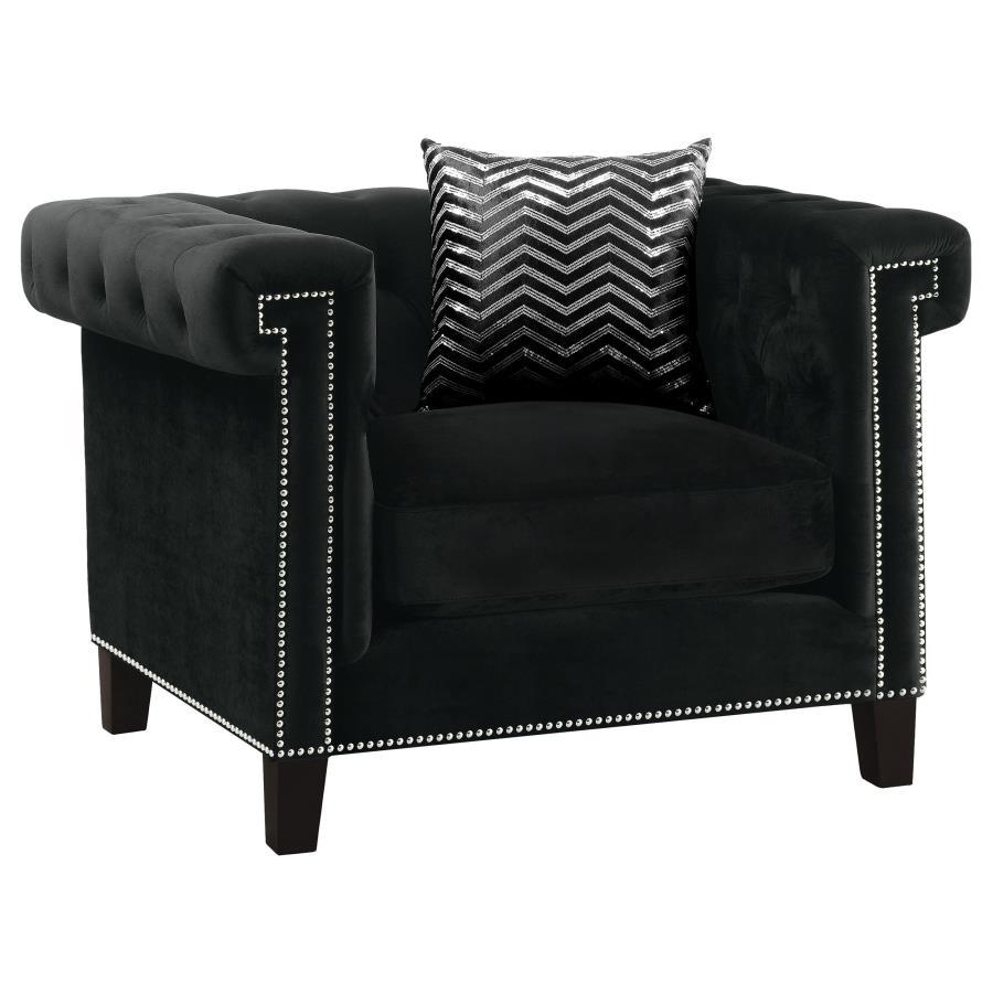 Reventlow - Tufted Chair - Black