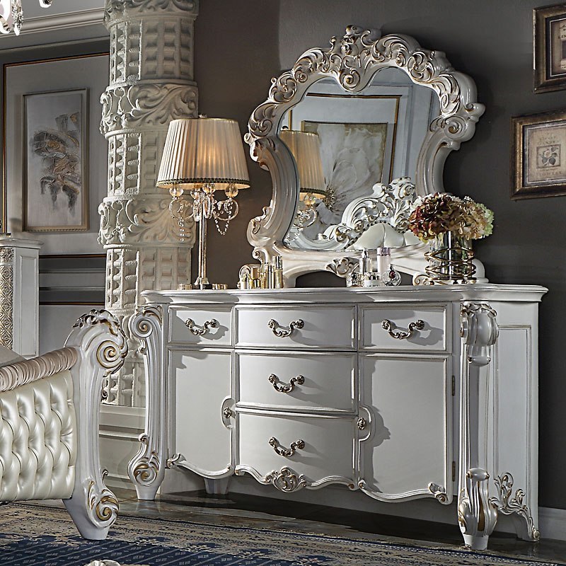 Vendome Antique Pearl Bedroom Set