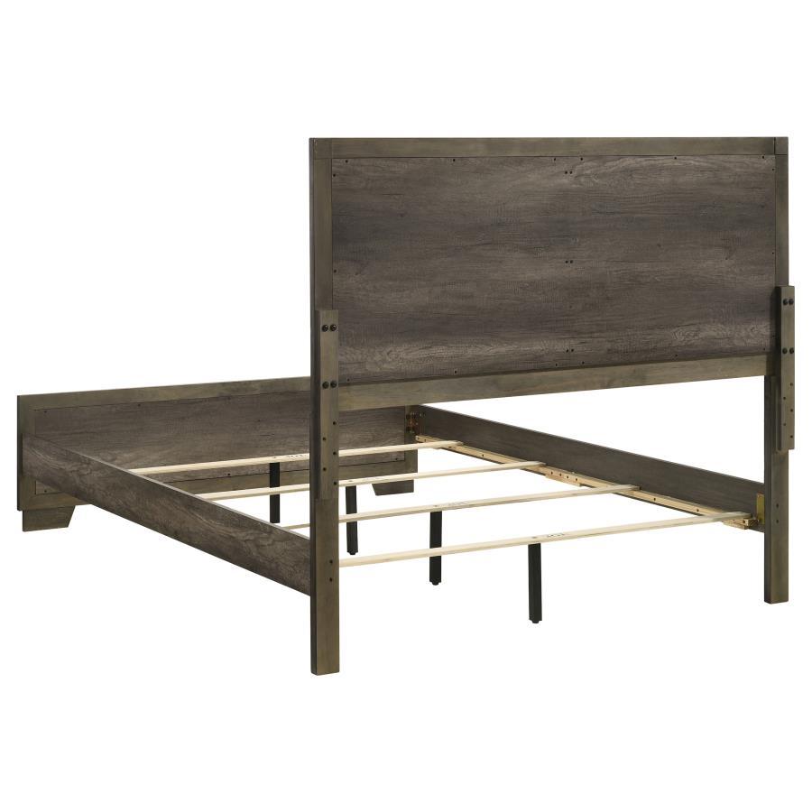 Janine - 4-Piece Eastern King Bedroom Set - Grey