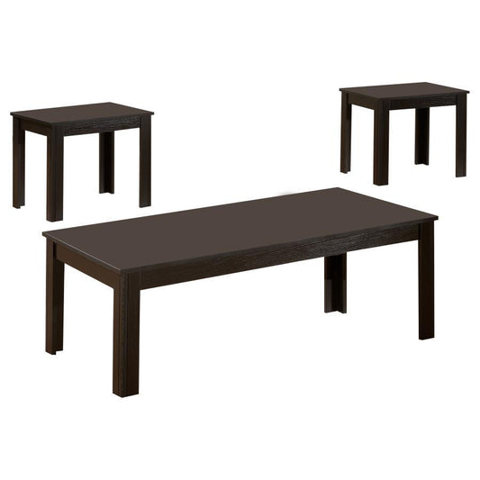 Elias - 3-piece Silhouette Occasional Set - Black