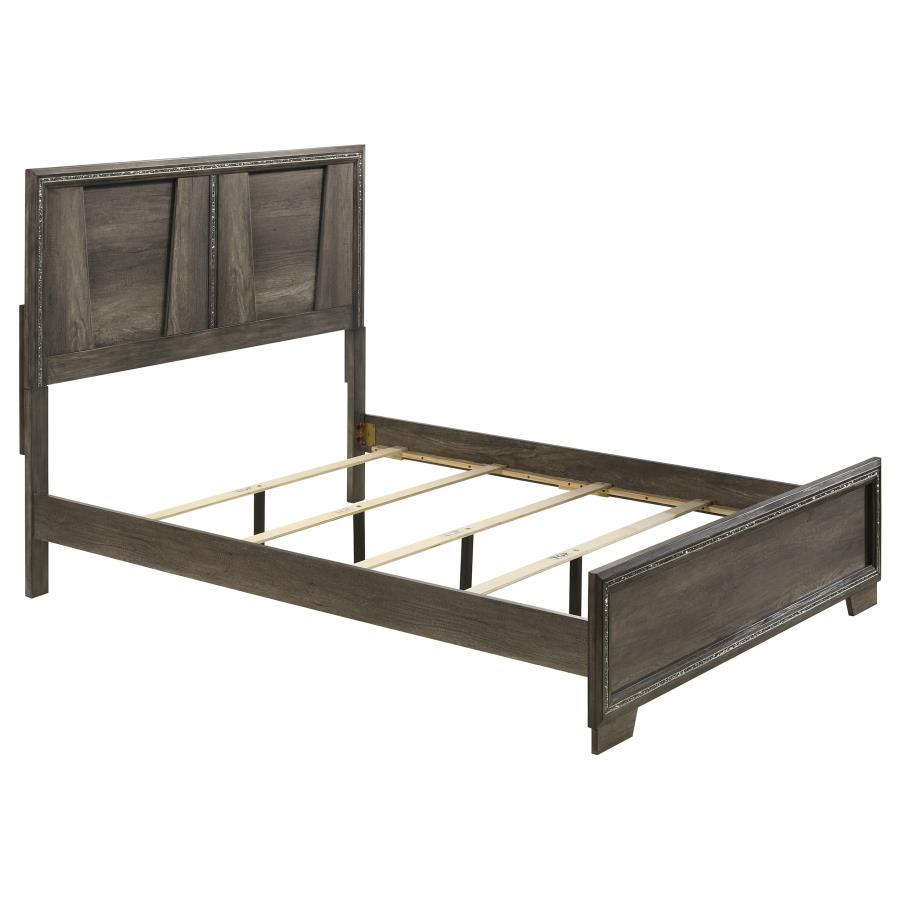 Janine - 4-Piece Queen Bedroom Set - Grey