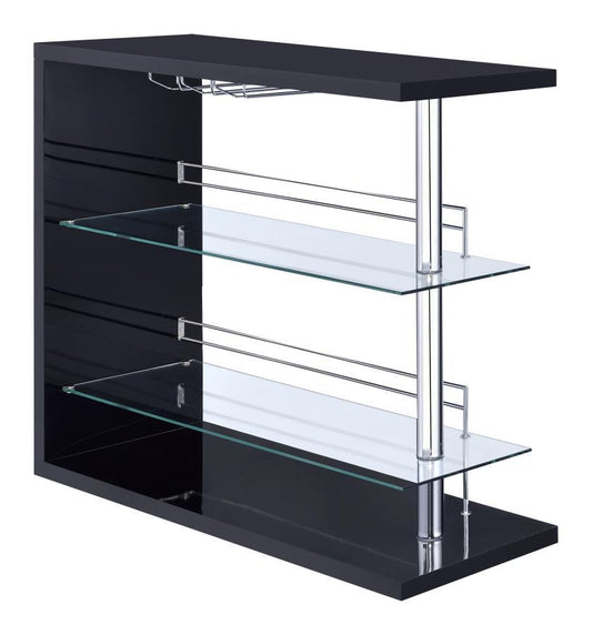 Prescott - Rectangular 2-shelf Bar Unit