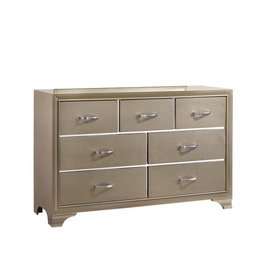 Beaumont - 7-Drawer Rectangular Dresser - Champagne