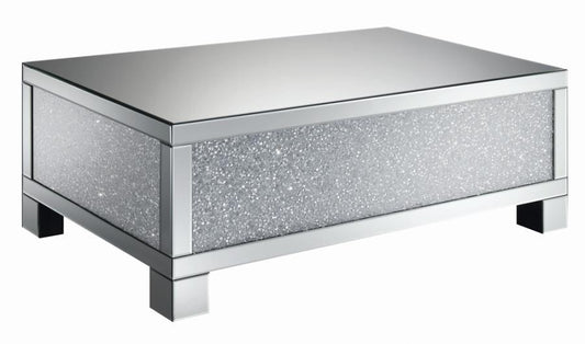 Gillian - Rectangular Coffee Table - Clear Mirror