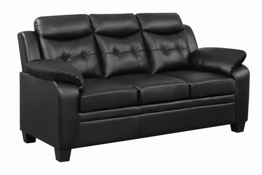 Finley - Tufted Upholstered Sofa - Black