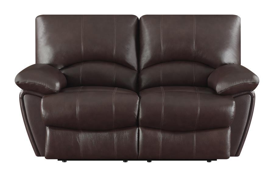 Clifford - Pillow Top Arm Motion Loveseat - Chocolate