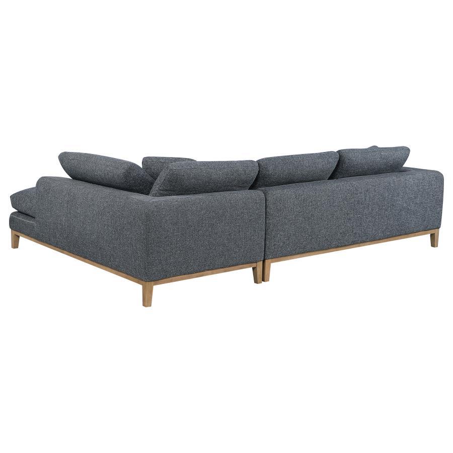Persia - 2-Piece Modular Sectional - Grey