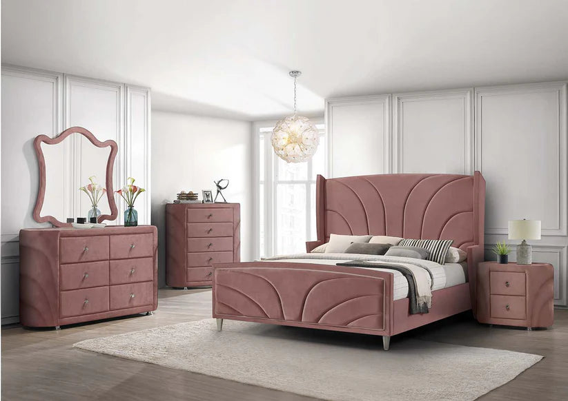 SALONIA - 4pc Bedroom Set (BD, NS, MR & DR)