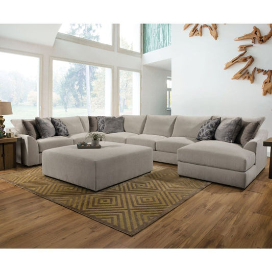 Petillia - Loveseat - Sandstone Fabric