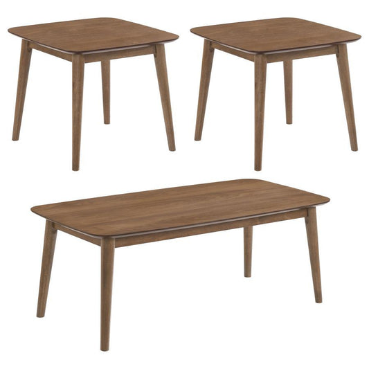 Radley - 3-Piece Occasional Set - Natural Walnut