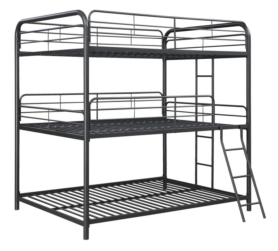 Garner - Triple Bunk Bed With Ladder