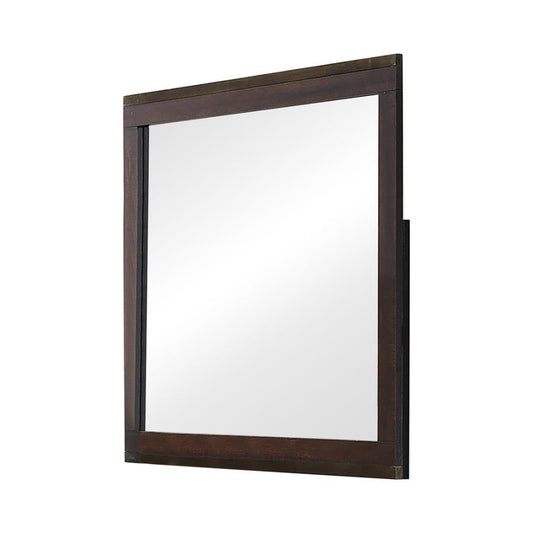 Edmonton - Dresser Mirror - Rustic Tobacco
