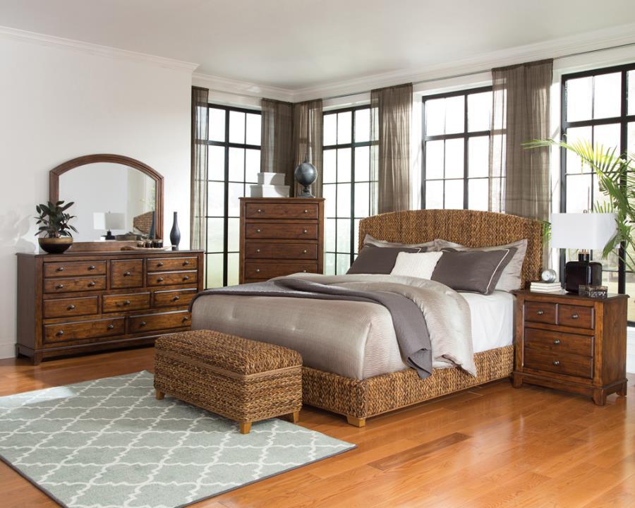 Laughton - Hand-Woven Banana Leaf Bed