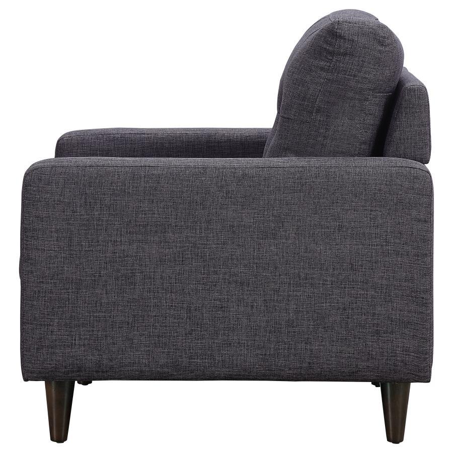 Watsonville - Tufted Back Chair - Grey