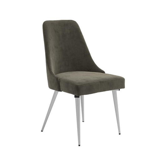 Cabianca - Curved Back Side Chairs (Set of 2) - Grey