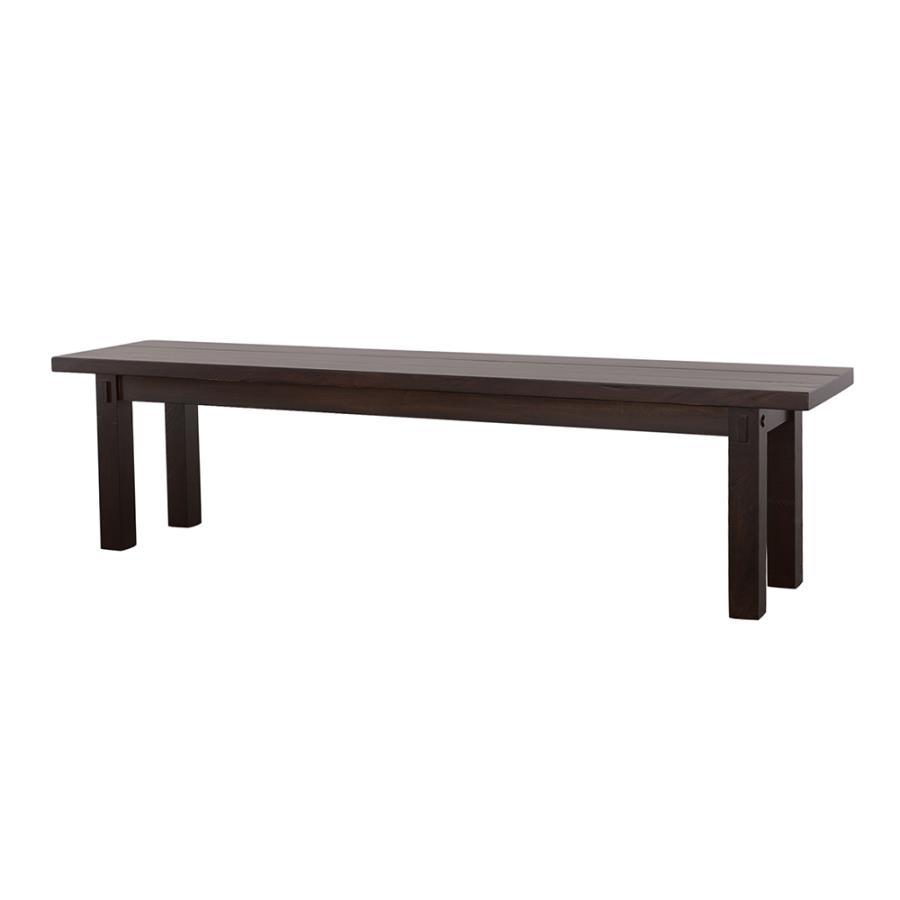 Calandra - Wooden Rectangle Bench - Vintage Java