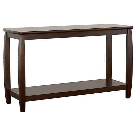 Dixon - Rectangular Sofa Table With Lower Shelf - Espresso