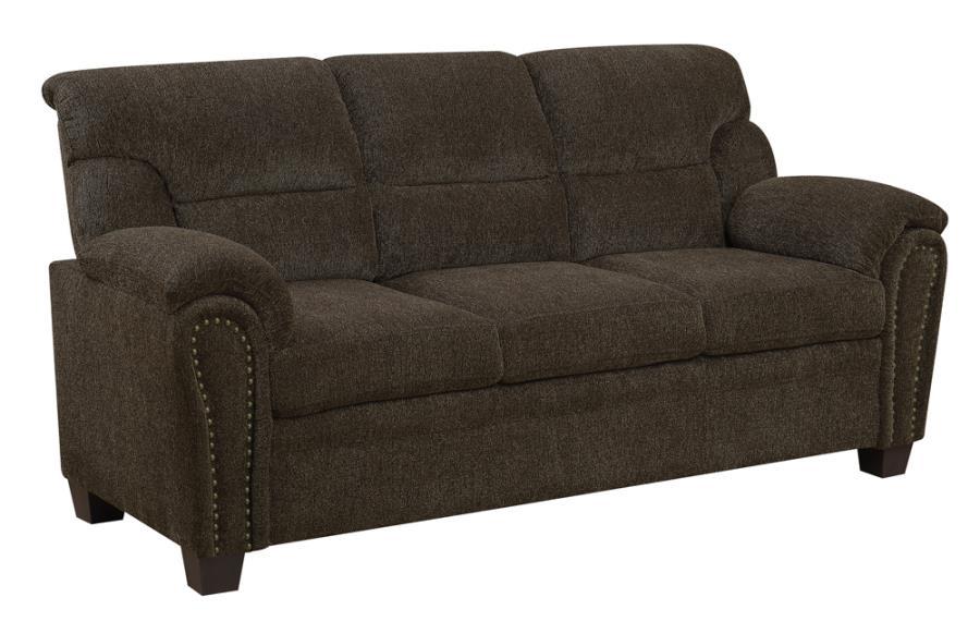 Clemintine - Upholstered Sofa with Nailhead Trim