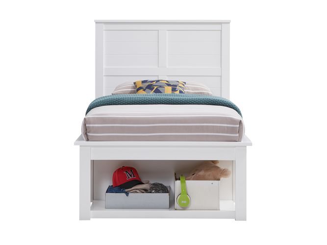 Iolanda - Twin Bed - White Finish
