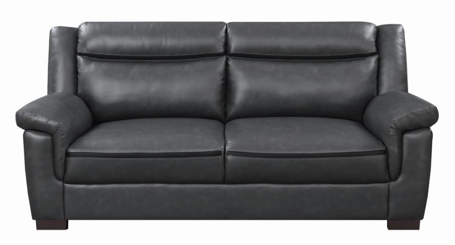 Arabella - Pillow Top Upholstered Sofa - Grey