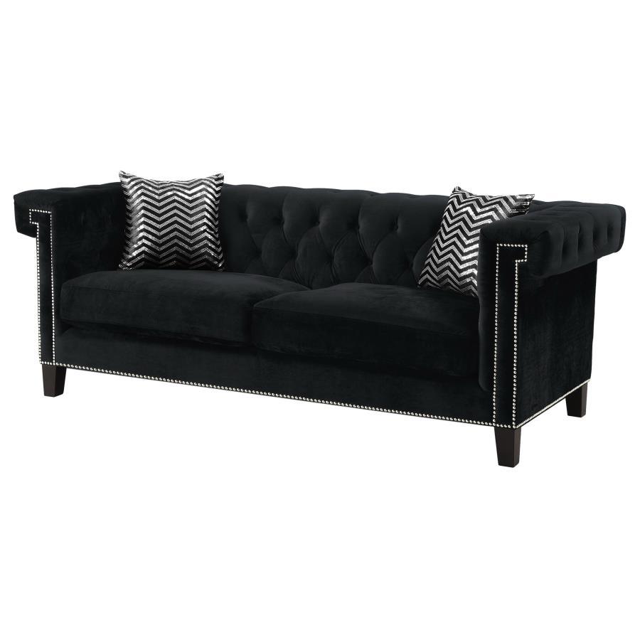 Reventlow - Tufted Sofa - Black