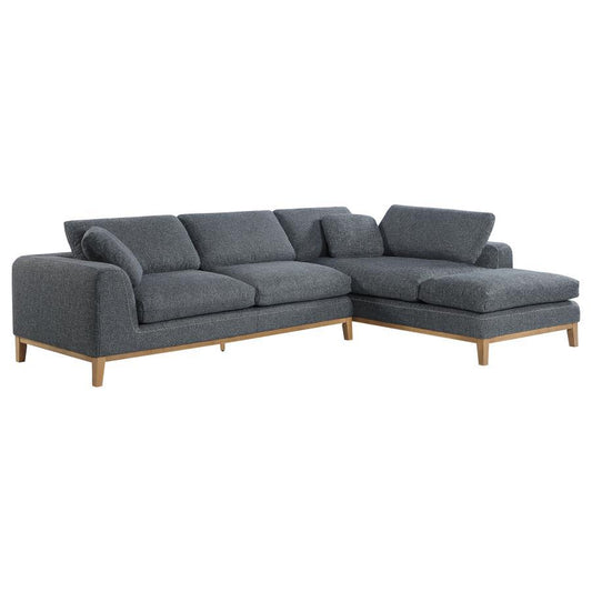 Persia - 2-Piece Modular Sectional - Grey