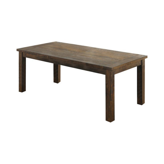 Coleman - Rectangular Dining Table - Rustic Golden Brown