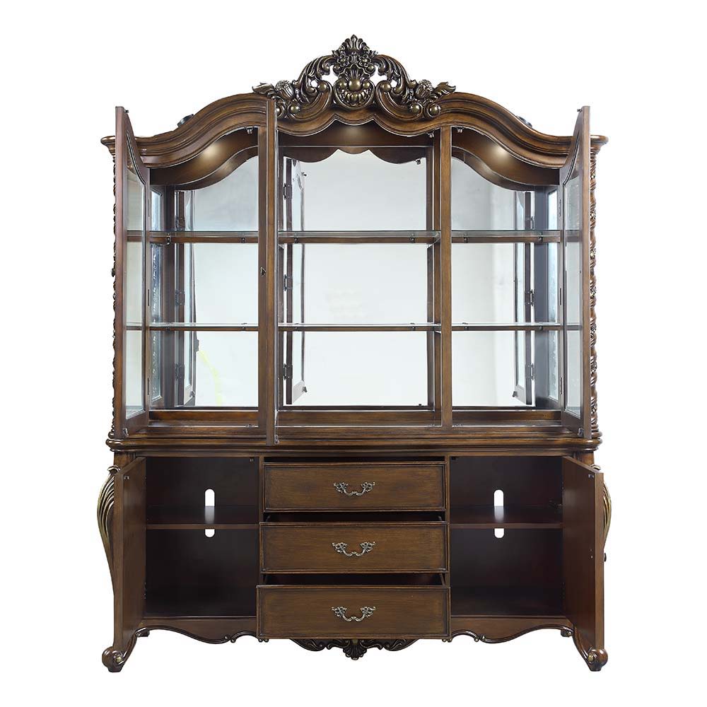 Devayne - Hutch & Buffet - Dark Walnut Finish
