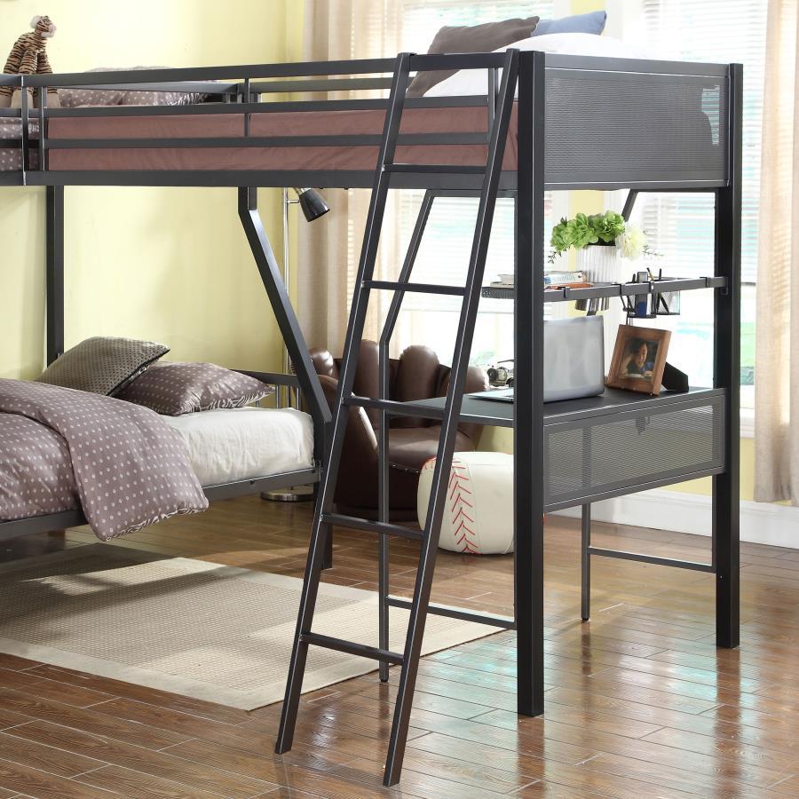 Meyers - Twin Loft Add-On - Black and Gunmetal