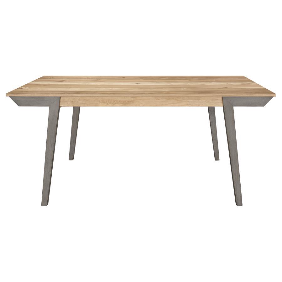 Nogales - Wooden Dining Table - Acacia and Coastal Grey