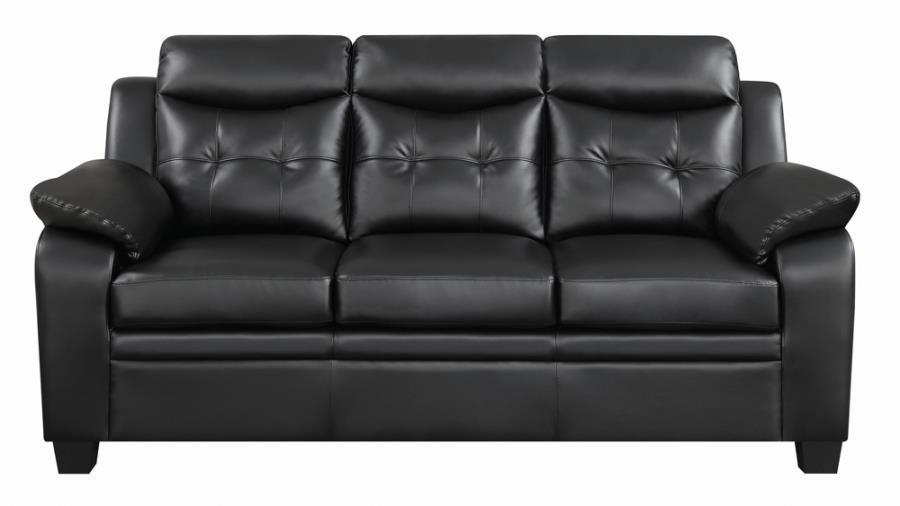 Finley - Tufted Upholstered Sofa - Black