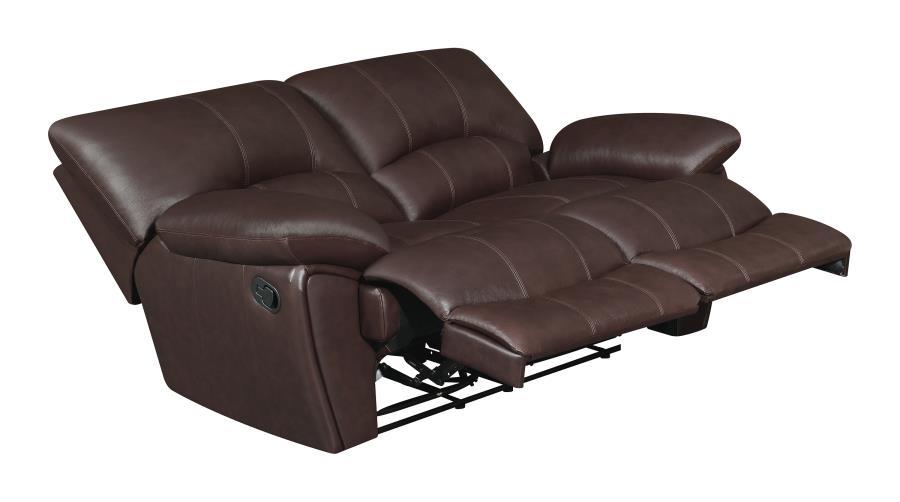 Clifford - Pillow Top Arm Motion Loveseat - Chocolate