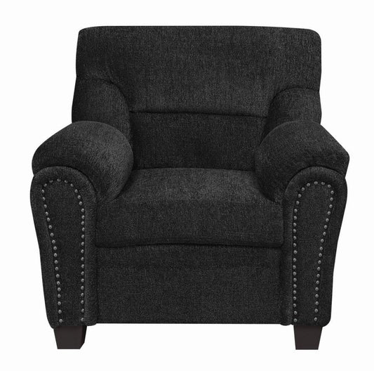 Clemintine - Upholstered Chair with Nailhead Trim