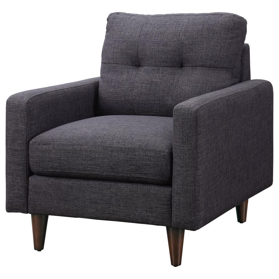 Watsonville - Tufted Back Chair - Grey