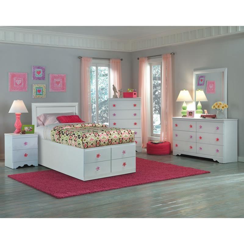 Savannah 269-02 Youth Nightstand (Kids Nightstands - 2 Drawers)