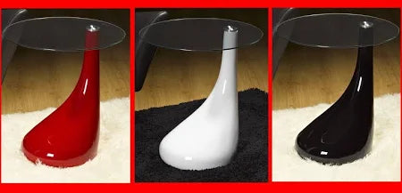 Teardrop Side table, Coffee table.